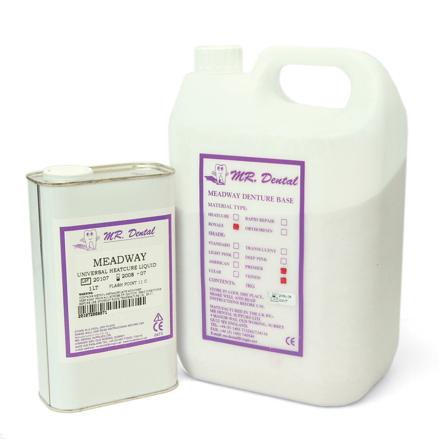 Mr Dental-Meadway-Liquid-Universal-Heat-Cure-5L